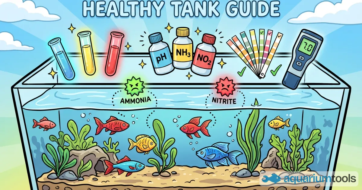 Aquarium Water Test: Strips or Liquid Reagent? Guide and Key Values
