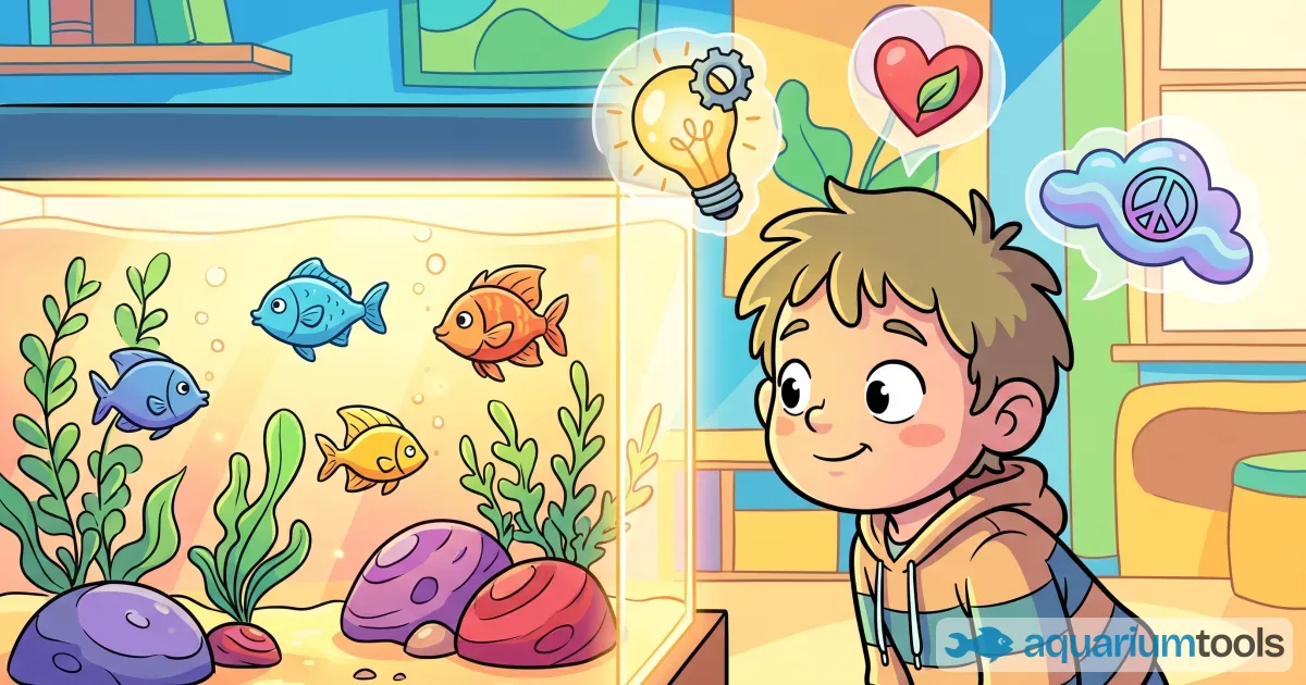 The benefits of an aquarium for children: why it's good for their growth
