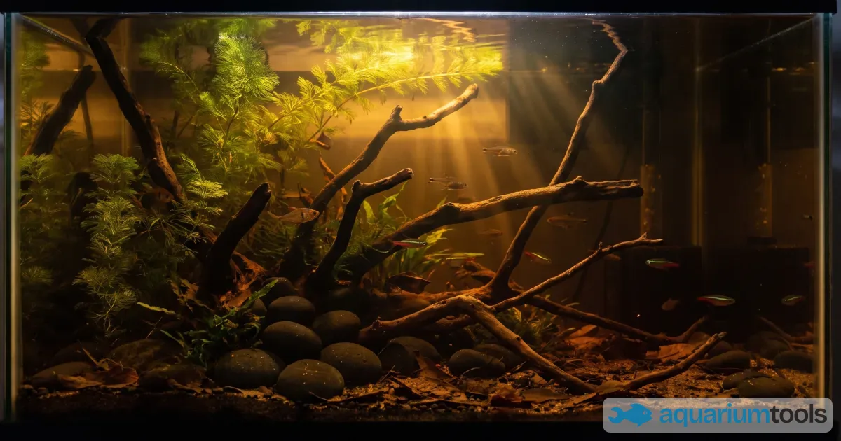 black water aquarium
